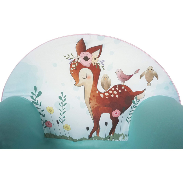 Дитяче крісло Fawn, бірюзове, 68352 -