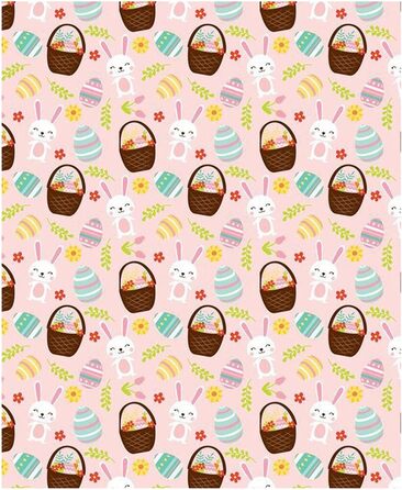Вініл з теплопередачею - вінілова плівка 10 HTV Easter Bunny Motif Плівка для рукоділля HTV для прикраси футболок для рукоділля (C3), 12 шт., 10