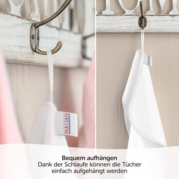 Муслінові пелюшки MAKIAN 9 упаковок, 40x40 см, перевірено Oeko-TEX Standard 100, 9 пелюшок для відрижки преміум якості - 4-шарові