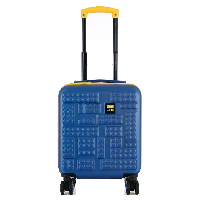 Валіза дитяча Semi Line 16' (XS) Blue/Yellow (T5888-1)