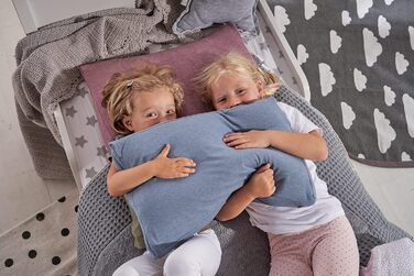 Дитяча подушка Theraline від 2 років, ергономічна подушка для сну та подушка для підтримки шиї, наповнювач з піни з пам'яттю та пе