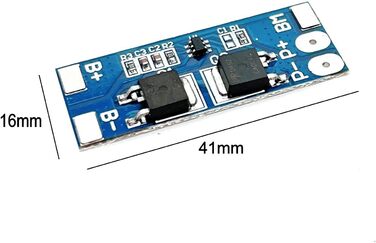 Літій-іонний акумуляторний модуль захисту, плата захисту заряджання/розряджання 7.4V 8.4V 2S BMS PCM для літій-іонного акумулятора 18650, 5 шт., 2S 7.4V