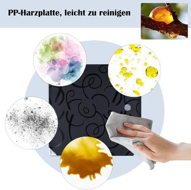 Система полиць для гардеробу HENGMEI з дверцятами, пластик ПП, для зберігання одягу та книг, самостійне складання, вставний стелаж (20 коробок з дверцятами, з 2 рейками для одягу, чорний)