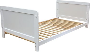 Дитяче ліжко Micoland Junior Bed Side Bed Baby Bed 3-в-1 White