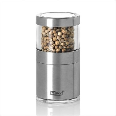 З оригінальним ріжучим блоком (без спецій), нержавіюча сталь/акрил, 206 Mini Chili and Spice Cutter VOYAGE