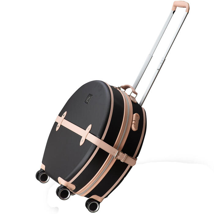 Валіза Semi Line 24' (M) Black/Pink Cream (T5671-3)
