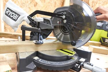 Пила торцювальна Ryobi EMS190DC 18V ONE 190 мм (тільки корпус)