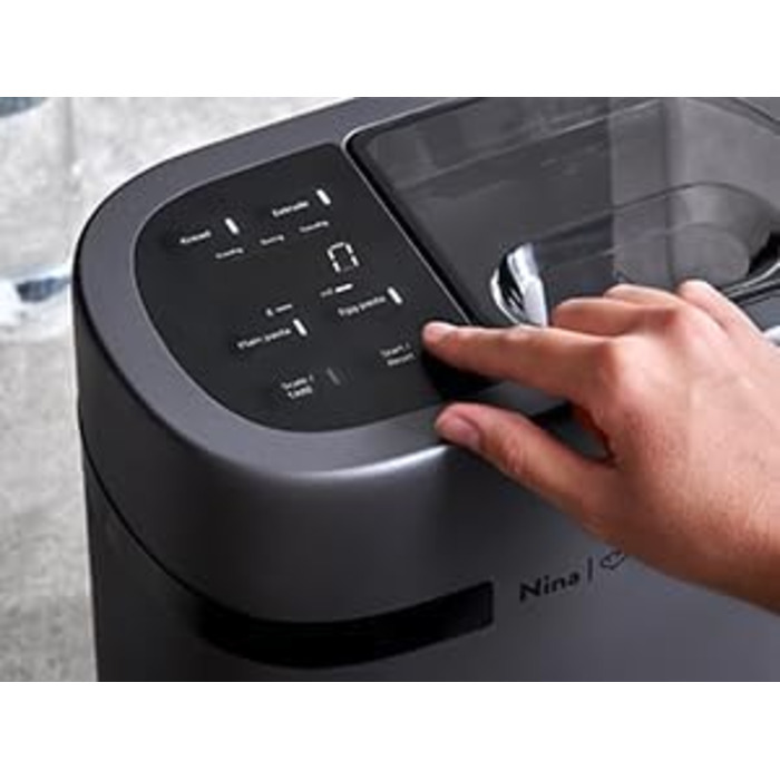 Електрична макаронна машина Nina, повністю автоматична, макаронниця з функцією зважування, включаючи 7 макаронних вставок, буклет з рецептами