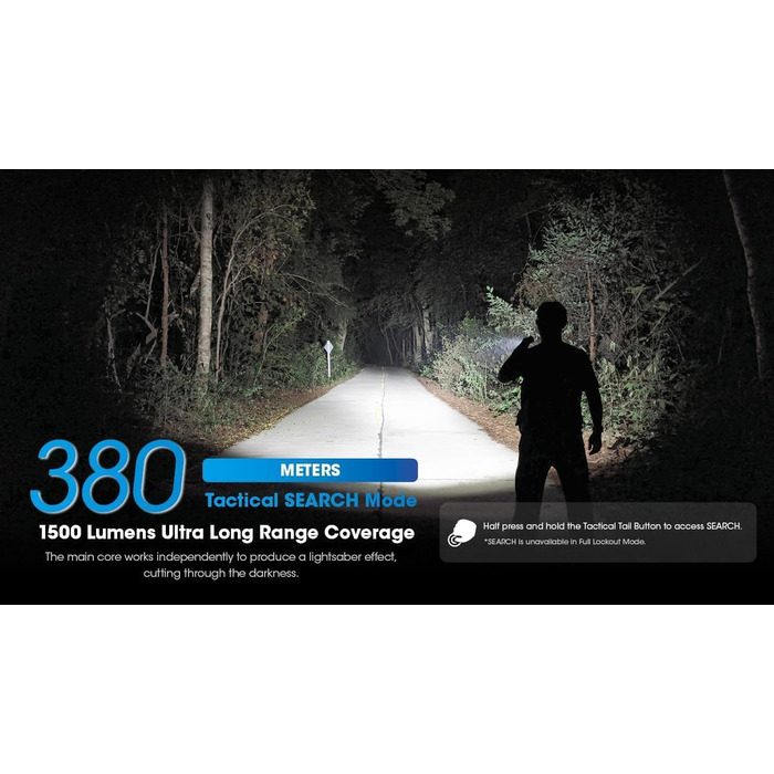 Світлодіодний ліхтарик Nitecore EDC31 3500 люменів, акумуляторний