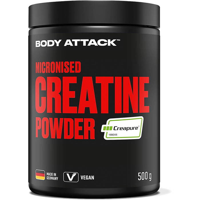 Мікронізований креатин у порошку Body Attack (Creapure) – 500 г
