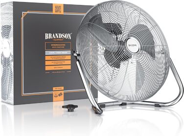 Брандсон - вітрогенератор в ретро стилі 200 Вт - лауреат премії 2024 року - вентилятор на п'єдесталі 57 см - підлоговий вентилятор