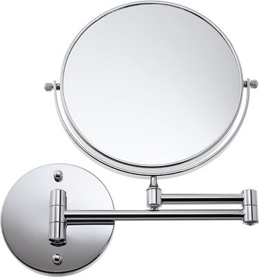 Звичайне косметичне дзеркало Loywe 7-кратне, дзеркало для макіяжу, дзеркало для гоління, складне настінне дзеркало LW32 (7-кратне)