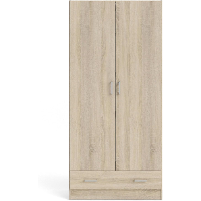 Шафа Dmora з двома дверима та однією шухлядою, кольору дуба, 79 x 35 x В171 см