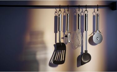 Шпатель пластиковий 32,2 см, нержавіюча сталь Cromargan частково матова, пластикова передня частина, можна мити в посудомийній маш