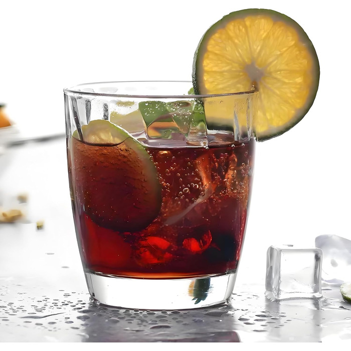 Виглядають як скло 300 мл набір з 6 пластикових стаканів для пиття, можна мити в посудомийній машині, без вмісту BPA, не б'ються,