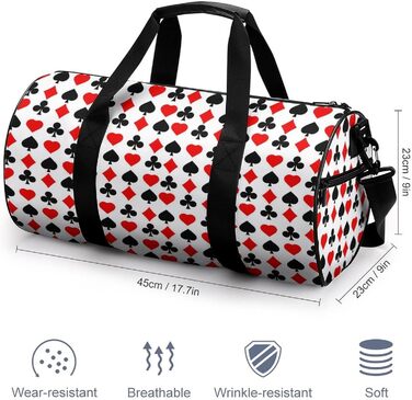 Універсальна дорожня сумка, чохол для покерного набору, спортивна сумка для чоловіків та жінок, сумка-мішок, спортивна сумка