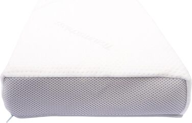 Подушка для шиї Traumschloss Premium Plus - Подушка для голови виготовлена з високоякісної в&39язкопружної піни RG85 для оптимального розслаблення шиї з екологічно чистим чохлом - Можна прати та гігієнічна - 30x60 см - Висота 10 см