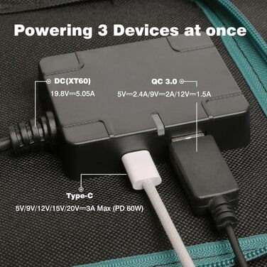 Портативна електростанція S500 із сонячною панеллю 100 Вт, сонячним генератором 518 Втгод, вихідною потужністю змінного струму 500 Вт (пікова 1000 Вт), портом USB-C 65 Вт для вечірок, подорожей, кемпінгу, використання в автофургоні, в екстрених ситуаціях 