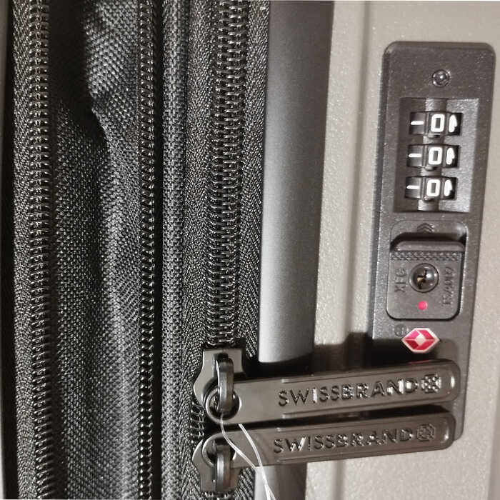 Валіза Swissbrand Eden (M) Charcoal (SWB_LHEDE174M)