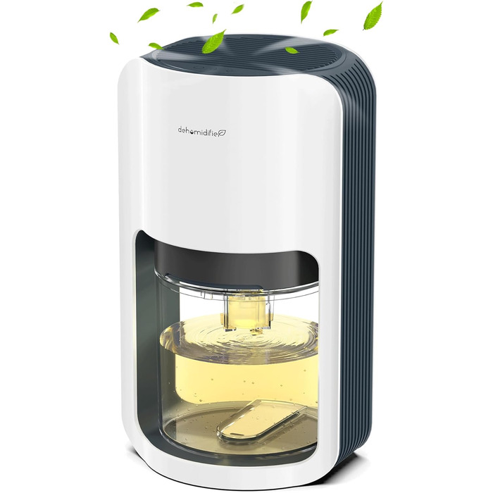 Осушувач повітря електричний 1200 мл, кімнатний осушувач повітря з автоматичним розморожуванням, 7 кольорів світла, ультра тихий о