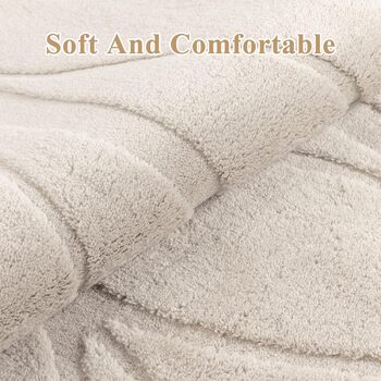 Килимова доріжка SHACOS довга 80x300 см, нековзка, бежева, можна прати, довгий килим з коротким ворсом для кухні, передпокою, вітальні, спальні, 80 x 300 см (прямокутна), бежевий лист