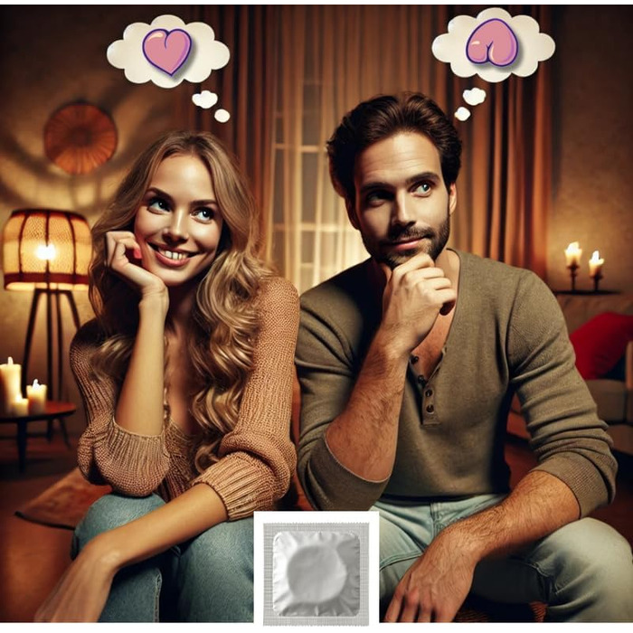 Презервативи Callvin Lustiges Kondom, модель Griechenland, латексні, 2 шт