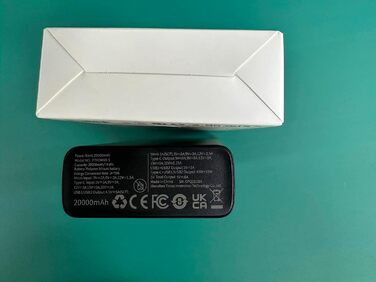 Powerbank Baseus 65W PD QC 4.0, 20000mAh, USB-C вхід/вихід