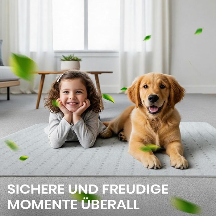 Захисний килимок для офісних стільців COSYLAND, прозорий килимок для офісних стільців, захисні килимки для офісних стільців, 90 x 120 см, 90 x 120 см, матовий, підходить для килимів