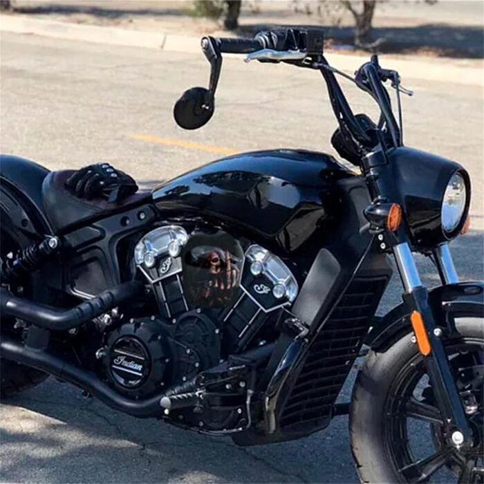 Чохол для клаксона рогу з черепом Harley Custom, аксесуар для декору