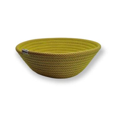 Чаша з мотузки Edelried. Розміри 28x10 см. Кольори змішані.