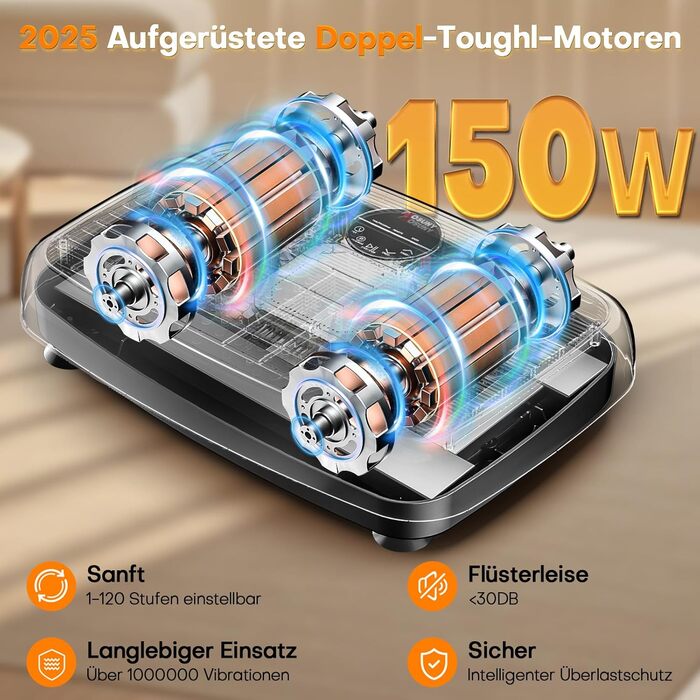 Віброплатформа MOSUNY, оновлена модель 2025 року