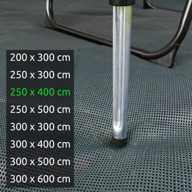 Ваш м'який килим GEAR Outdoor 250 x 400 см - Тентовий килим, Килим-намет, Килим з сумкою