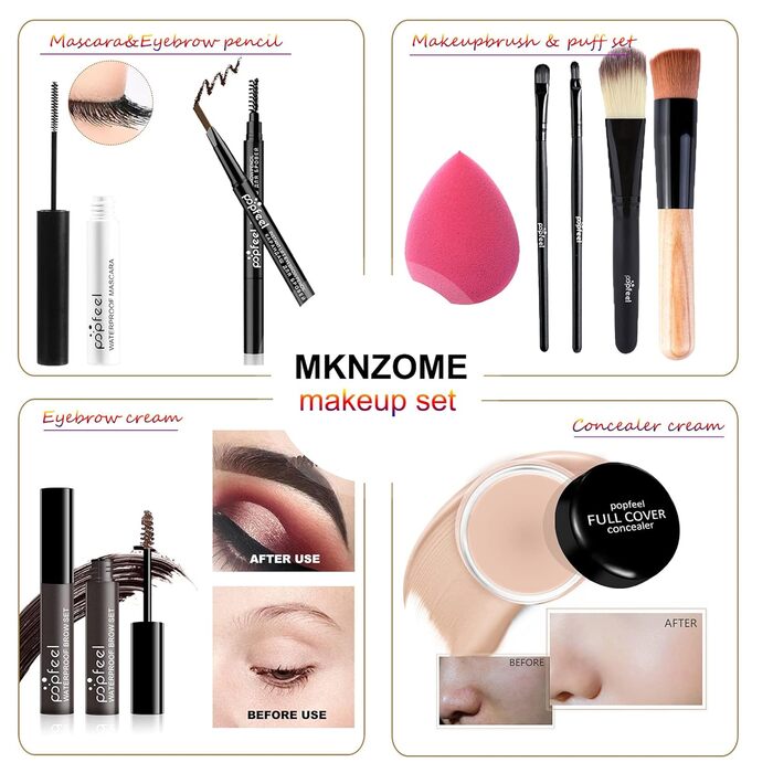 Набір косметики MKNZOME Schminkkoffer (27 предметів)