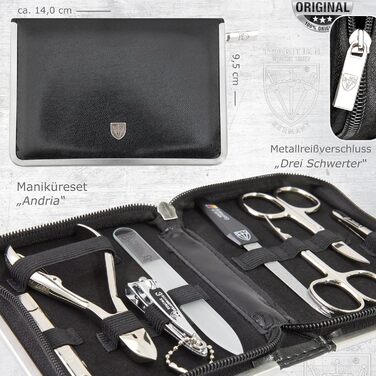 Манікюрний набір Drei Schwerter Andria (8 шт.)