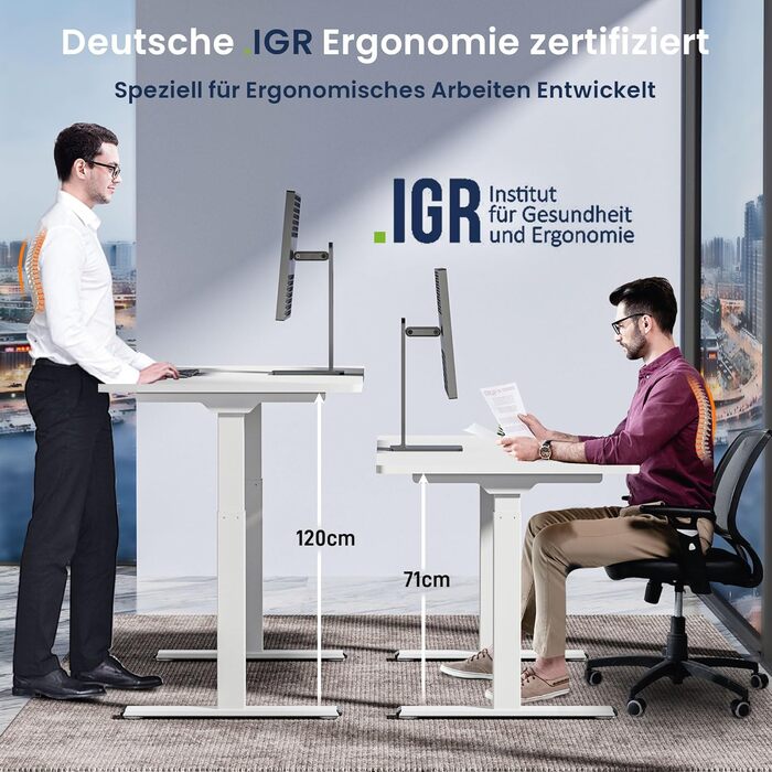 Рама столу ALLDREI з регулюванням висоти з 2 двигунами, порт типу C, електричне безступеневе регулювання висоти, з 4 елементами керування пам&39яттю, 2-рівнева телескопічна (чорна)