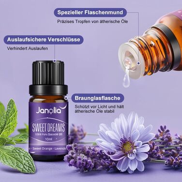 Натуральні ефірні олії для дифузорів, чисті ефірні олії для зволожувачів повітря, набір ефірних олій для дифузорів, ідеальні ароматичні олії для дому, офісу, спа