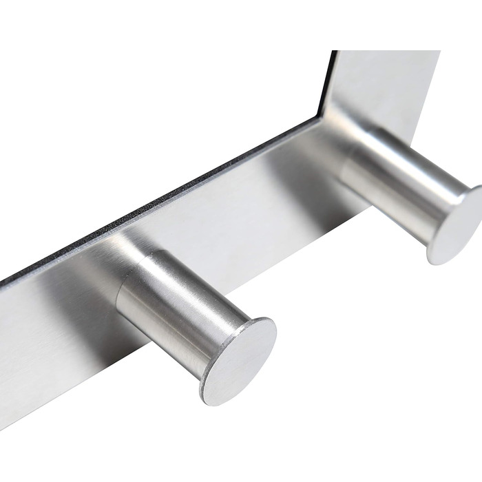 Вішалка для одягу axentia дверна з 6 гачками, вішалка для дверей без свердління, дверний гачок для кухні, ванної кімнати, вітальні