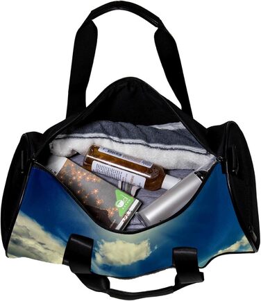 Спортивна сумка, маленька дорожня сумка, сумка для йоги, небесно-лавандовий колір, фітнес-сумка для активного відпочинку, ручна поклажа