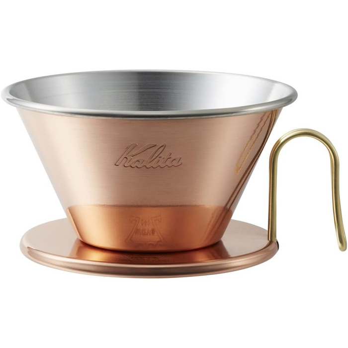 Кавоварка-крапельниця Kalita 'TSUBAME WDC-185 2-4 персони, мідь 5099 від Kalita Bronze