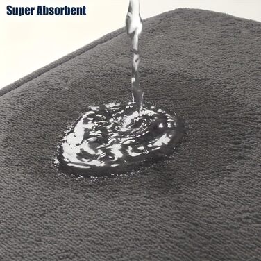 Комплект килимків для ванної кімнати, 3 предмети, піна з ефектом пам&39яті, нековзний та вбираючий, можна прати, м&39який та швидковисихаючий, килимок для душу, туалету та ванни, сірий, 120 x 50 см 50 x 80 см 50 x 60 см