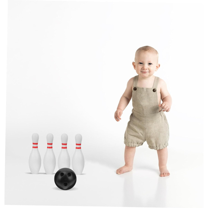 Для великих кеглі Skittles, використання в приміщенні/на вулиці, сприяє розвитку моторики, координації рук і очей та логічного мислення, міцна пластикова гра в боулінг для малюків та сімейних розваг