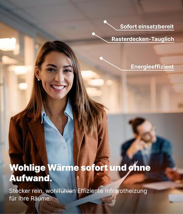 Інфрачервоний обігрівач VIESTA CF 6060 см 360 Вт з термостатом TH12 Карбоново-кристалічна нагрівальна панель для стін, стелі та підвісних стель 60x60 см Plus TH12