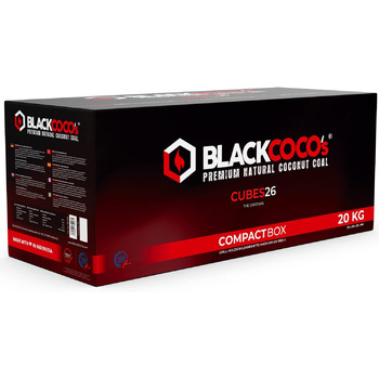 Кг преміум вугілля для кальяну натуральне кокосове вугілля кокос та барбекю - Високоякісні кокосові брикети для кальяну та барбекю