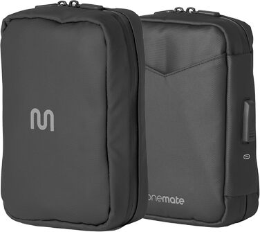 Водонепроникна сумка для кабелів onemate для батарейок, кабелів, блоків живлення і т.д. - Організатор для електронних предметів з