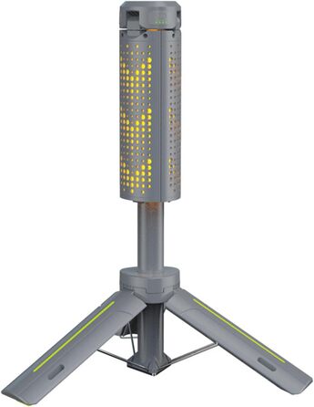 Портативний кемпінговий ліхтар, регульована яскравість та висота, 8000 мАг, водонепроникний, для наметів, походів, риболовлі, активного відпочинку, висувний кемпінговий ліхтар