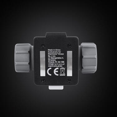 Ліхтар налобний Mactronic Prism (650 Lm) Cool White/RGB LED Recharg Type-C Helmet Kit (THL0141)