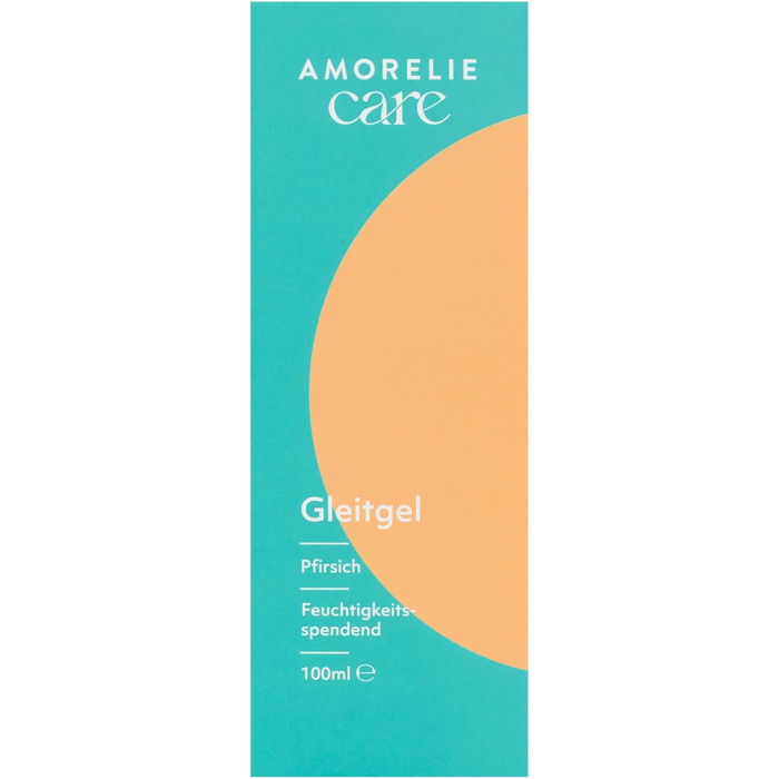 Лубрикант AMORELIE Care, зі смаком персика, 100 мл