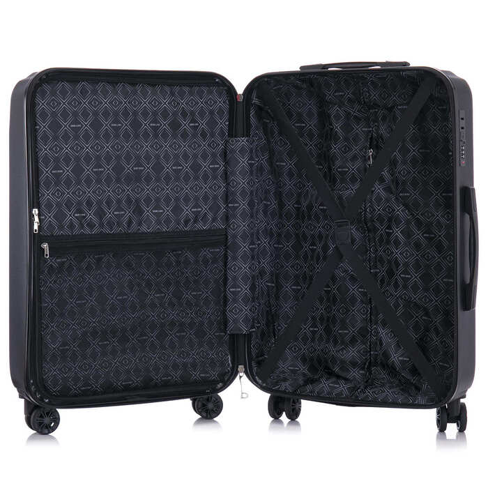 Валіза Semi Line 28' (L) Black (T5854-3)