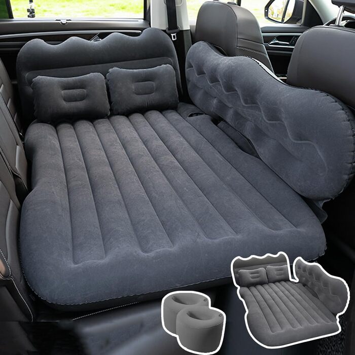 Автомобільний матрац для Mercedes-Benz Vito (W447) Extra Long 2014-, надувний матрац для заднього сидіння автомобіля, надувний матрац автомобіля, комбінований автомобільний матрац, комбінований автомобільний надувний матрац, стандартне фарбування B-paint 