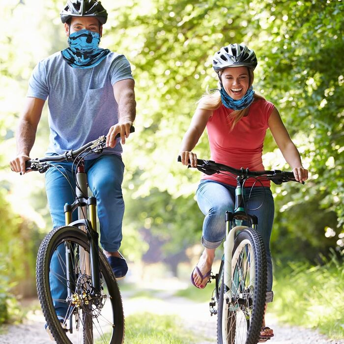 Шарф PATIKIL, дихаюча, із захистом від холоду, для обличчя для чоловіків та жінок, захист від сонця, відкритий, для обличчя та шиї, для бігу, салатового кольору